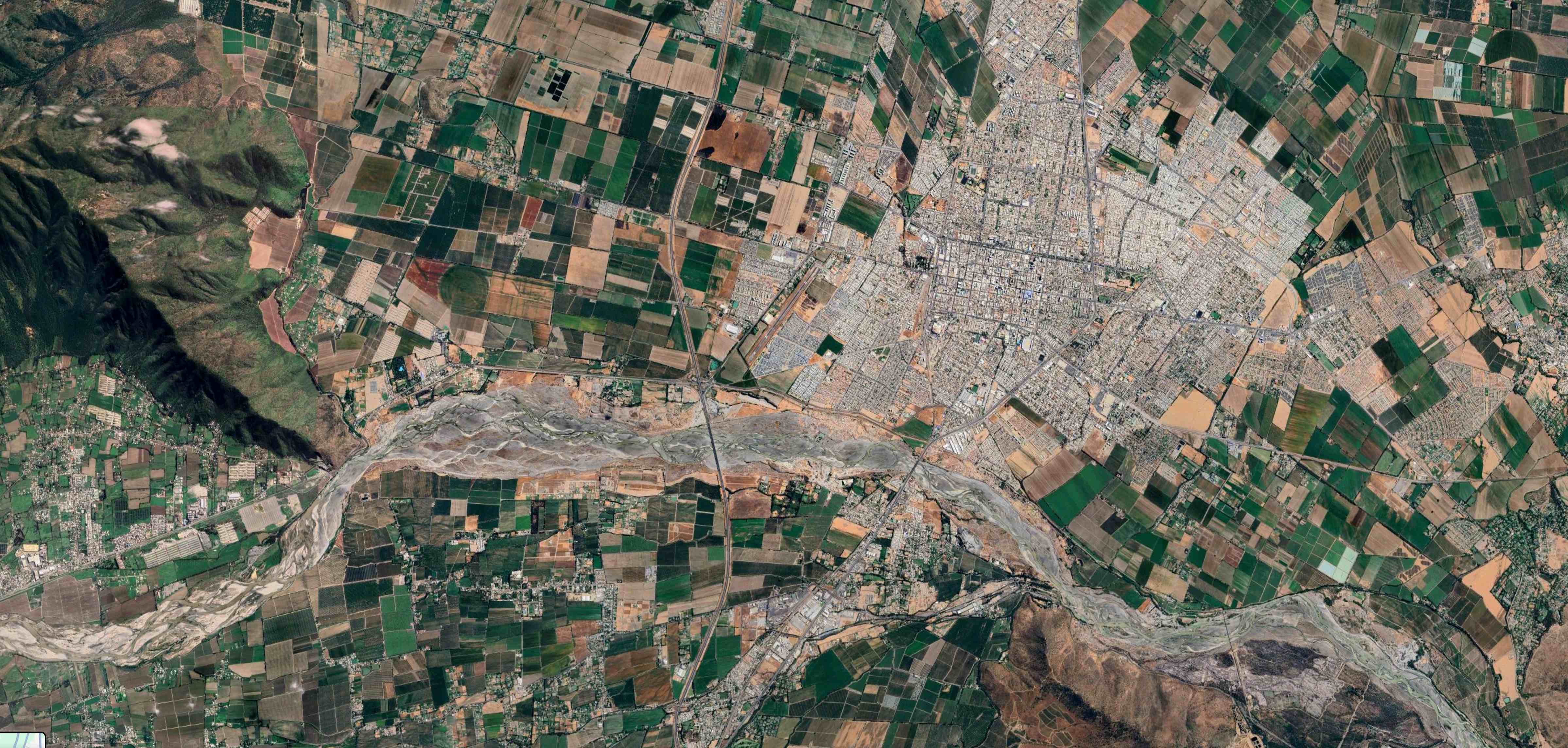 Vista aérea de Rancagua